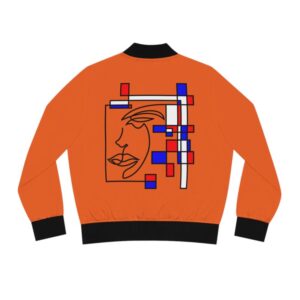 Line Art Women's Bomber Jacket - King's Day Special Edition, Women's Jacket