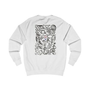 Doodles Unisex Sweatshirt, Graphic Design Jumper