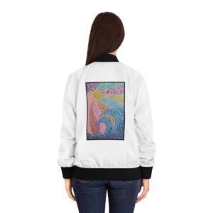 Women's Bomber Jacket Sunset impression