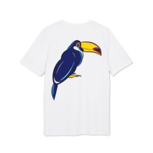 T-shirt, Tropical Toucan Print Tee, Bird Lover Gift, Custom Graphic Shirt, Jungle Animal Top, Nature Inspired Clothing