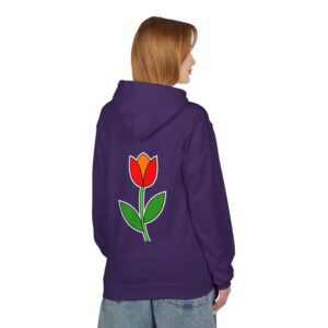 Minimal Tulip Unisex Hoodie